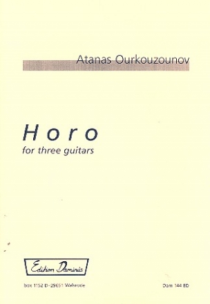 Horo - for 3 guitars score and parts
