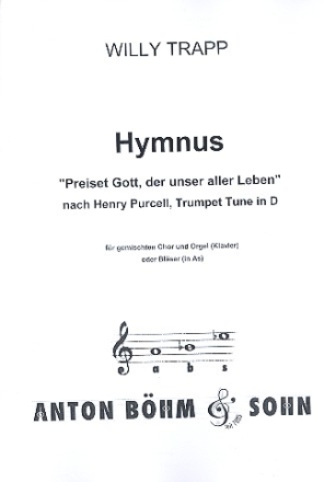 Hymnus fr gem Chor, Orgel (Blserbegleitung / Klavier) Ausgabe A,  Partitur