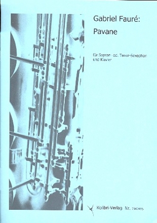 Pavane fr Tenorsaxophon und Klavier