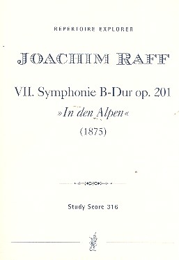Sinfonie B-Dur Nr.7 op.201 fr Orchester Studienpartitur