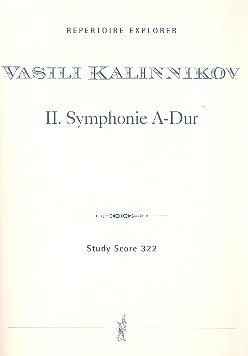 Sinfonie A-Dur Nr.2 fr Orchester Studienpartitur