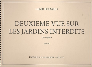 Deuxieme vue sur les jardins interdits pour orgue