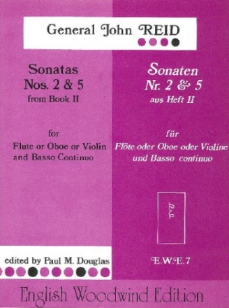 2 SONATEN (NR.2 UND NR.5) AUS HEFT 2 FUER FLOETE (OB, VL) UND BC