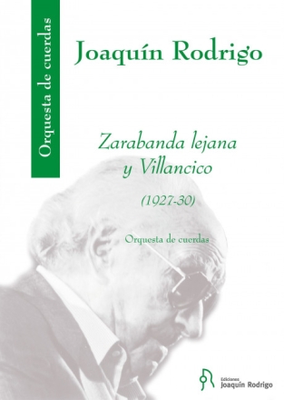 Zarabanda Lejana y Villancico fr Streichorchester Studienpartitur