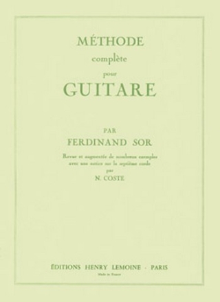 Mthode complte pour guitare