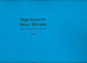 Nova-Minraud fr Sopran und Zuspielband Partitur