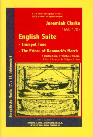 English suite fr clarino, 4 Posaunen und Pauke Partitur und Stimmen