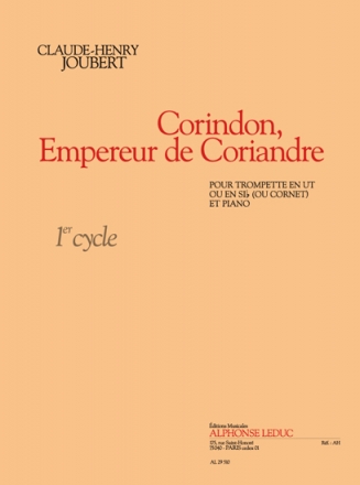 CORINDON EMPEREUR DE CORIANDRE FUER TROMPETE (B/C) UND KLAVIER