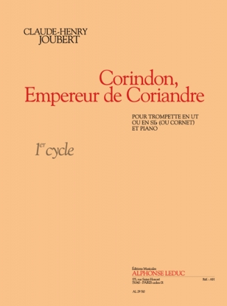 CORINDON EMPEREUR DE CORIANDRE FUER TROMPETE (B/C) UND KLAVIER