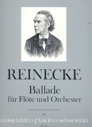 Ballade  fr Flte und Orchester fr Flte und Klavier