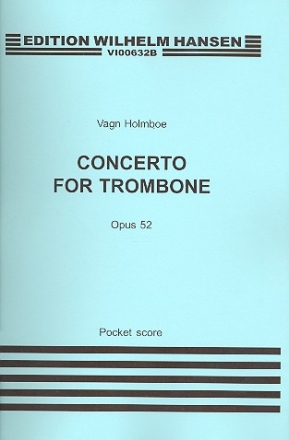 Concerto no.12 op.52 fr Posaune und Orchester Studienpartitur