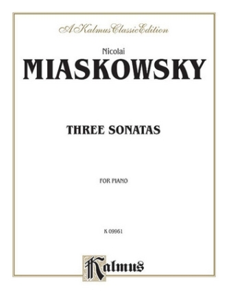 3 Sonatas for piano