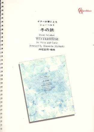 Winterreise fr Gesang und Gitarre