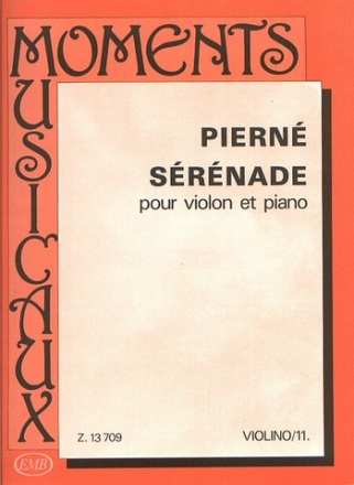 SERENADE POUR VIOLON ET PIANO TATRAI, VILMOS, ED