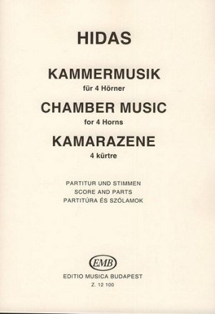 Kammermusik fr 4 Hrner Partitur und Stimmen