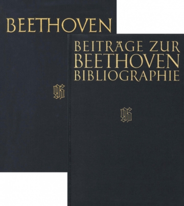 Beethoven-Verzeichnis HN 2200 und Beethoven-Bibliographie  HN 2201 im Set