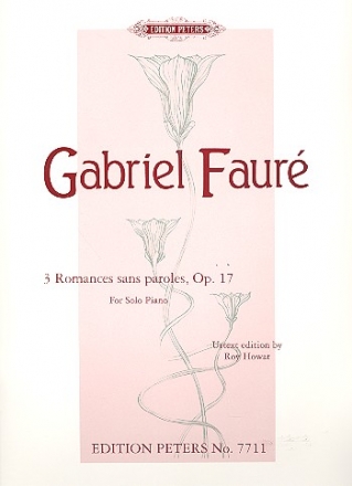 3 romances sans paroles op.17 for piano