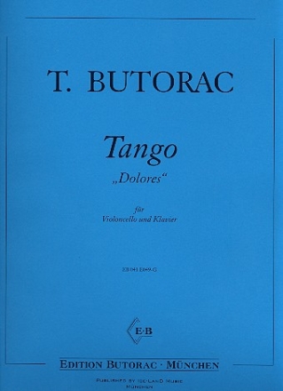 Tango Dolores fr Violoncello und Klavier