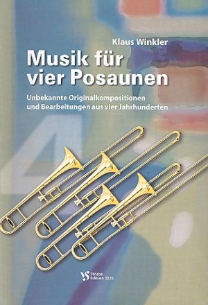 Musik  fr 4 Posaunen Partitur