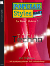 Popular Styles vol.5 - Techno for piano