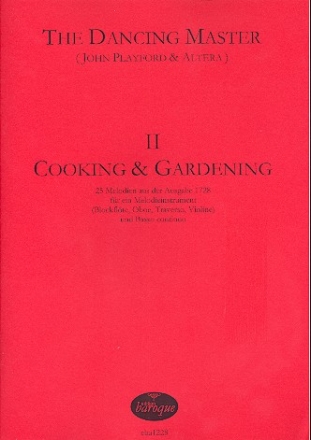 The Dancing Master vol.2 cooking and gardening for a c instrument and bc