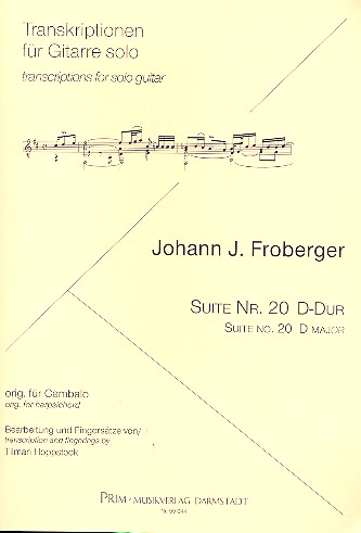 Suite D-Dur Nr.20 fr Gitarre