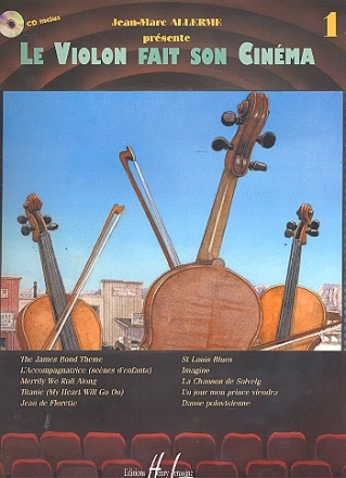 Le violon fait son cinema vol.1 (+CD) pieces pour violon et piano Allerme, Jean-Marc, arr.