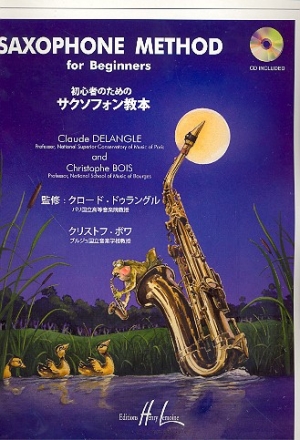 Saxophone method (+CD) for beginners (en/jap) Delangle, Chr., Koautor