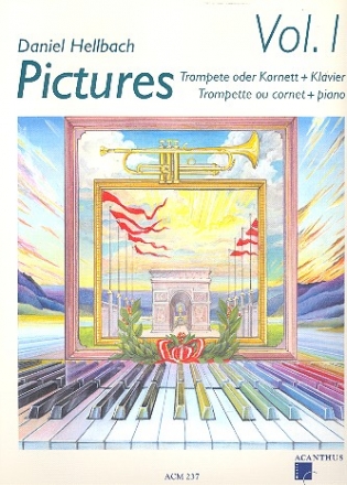 Pictures vol.1 (+CD) fr Trompete oder Kornett und Klavier