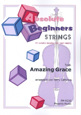 Amazing Grace fr variable Besetzung (sehr leicht) Partitur und Stimmen