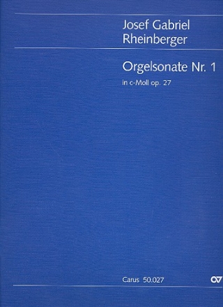 Sonate c-Moll Nr.1 op.27 fr Orgel