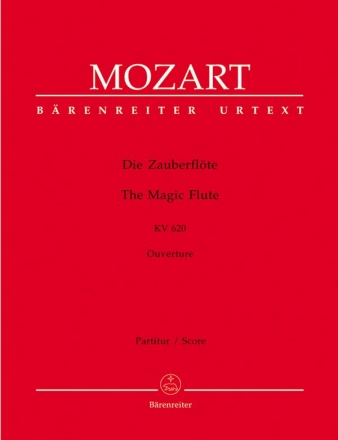 Ouvertre zu 'Die Zauberflte' KV620 fr Orchester Partitur