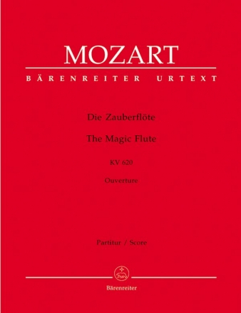 Ouvertre zu Die Zauberflte KV620 fr Orchester Partitur