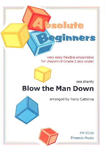 Blow the Man down fr variable Besetzung (sehr leicht) Partitur und Stimmen