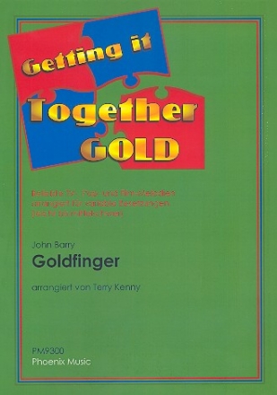 Goldfinger ftr variable Besetzung Partitur und Stimmen