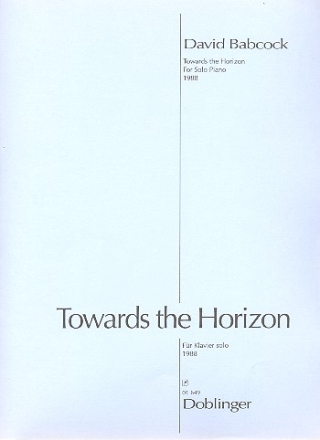 Towards the Horizon for piano