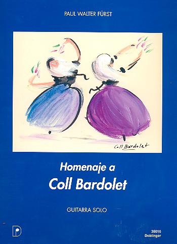 Homenaje a Coll Bardolet für Gitarre