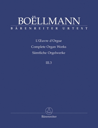 Sämtliche Orgelwerke Band 3 Heft 3 Schauerte-Maubouet, Helga, Hrsg. 