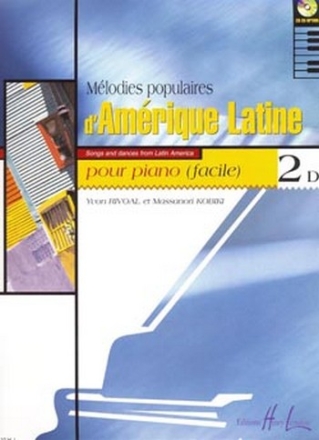 Mlodies populaires d'Amrique Latine vol.2d pour piano (facile)