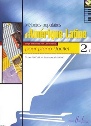 Melodies populaires d'Amerique Latine vol.2c pour piano facile