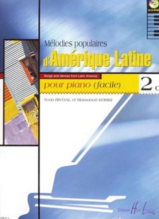 Melodies populaires d'Amerique Latine vol.2c pour piano facile