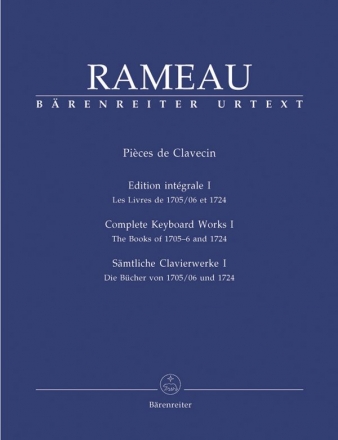 Pieces de clavecin vol.1 Smtliche Klavierwerke Band 1 