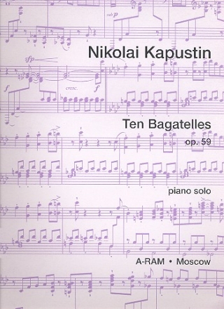 10 Bagatelles op.59 for piano