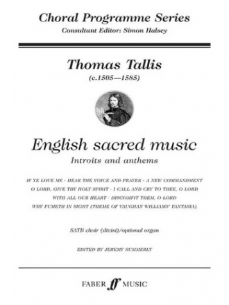 English sacred music introits and anthems for mixed choir (divisi) and optional organ