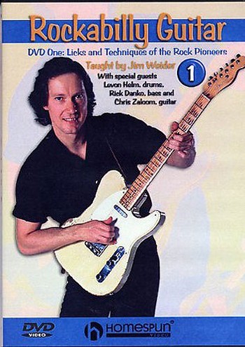 ROCKABILLY GUITAR VOL.1 - DVD-VIDEO 1 LICKS AND TECHNIQUES OF THE ROCK PIONEERS