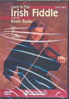 Learn  to play  Irish Fiddle vol.2 DVD-VIideo Jigs, Reels and Breton Gavottes