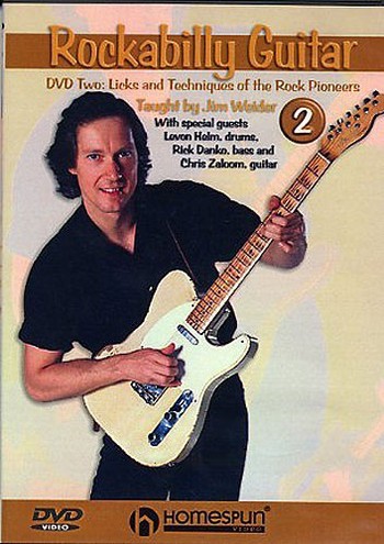 ROCKABILLY GUITAR VOL.2 - DVD-VIDEO 2 LICKS AND TECHNIQUES OF THE ROCK PIONEERS