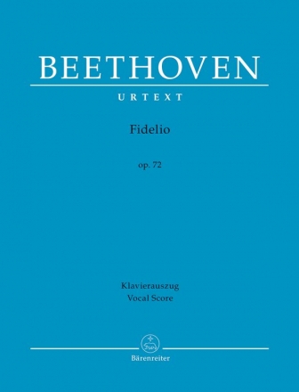 Fidelio Oper Klavierauszug Kluge, Hans-Georg, Ed