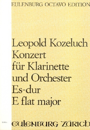Konzert Es-Dur Nr.1 fr Klarinette und Orchester Partitur