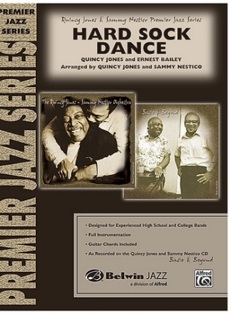 Hard sock dance: for jazz ensemble score and parts